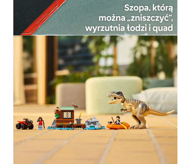 LEGO Jurassic World 76975 Ucieczka rzeką przed tyranozaurem - 1331736 - zdjęcie 5